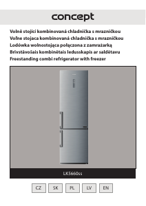 Bruksanvisning Concept LK5660SS Kyl-frys