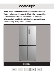 Manual Concept LA8990SS Fridge-Freezer