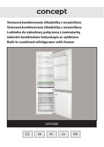 Manual Concept LKV5260 Fridge-Freezer