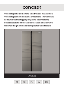 Bruksanvisning Concept LA7383RG Kyl-frys