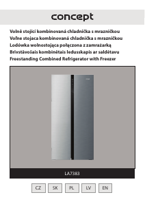 Manual Concept LA7383 Fridge-Freezer