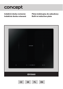 Manual Concept IDV5660 Hob