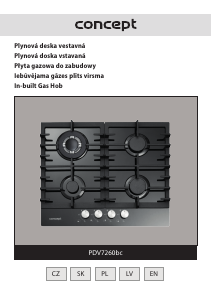 Manual Concept PDV7260BC Hob