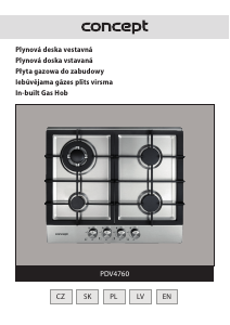 Manual Concept PDV4760 Hob