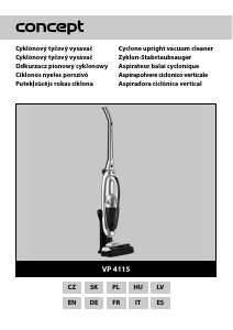 Manual Concept VP4115 Vacuum Cleaner