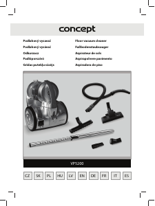 Manual de uso Concept VP5200 Aspirador