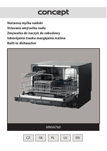 Manual Concept MNV6760 Dishwasher
