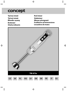 Használati útmutató Concept TM4751 Botmixer