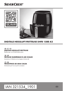 Manuale SilverCrest SHFD 1500 A2 Friggitrice