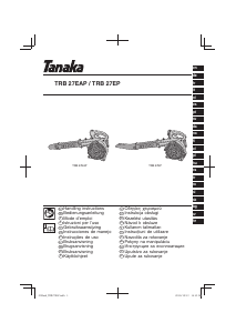 Manual de uso Tanaka TRB 27EAP Soplador de hojas