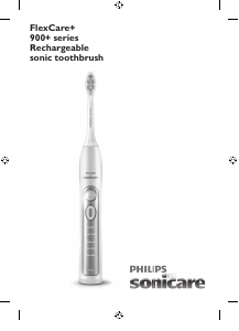 Manual Philips HX6973 Sonicare FlexCare+ Escova de dentes elétrica