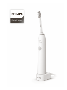 Manual de uso Philips HX3412 Sonicare DailyClean Cepillo de dientes eléctrico
