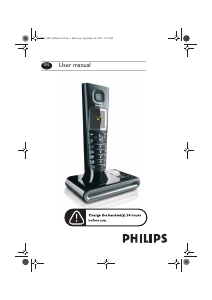 Handleiding Philips ID9374B Draadloze telefoon