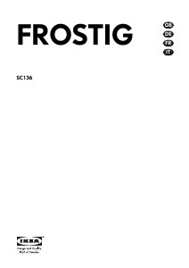 Manuale IKEA FROSTIG SC136 Frigorifero