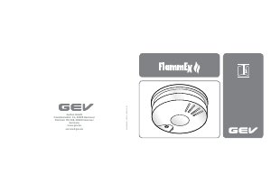 Manual GEV FMR 3286 FlammEx Smoke Detector
