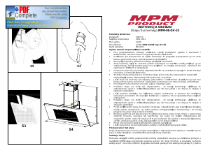 Instrukcja MPM MPM-90-OV-23 Okap kuchenny