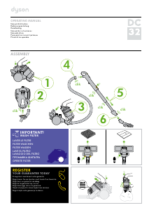 Mode d’emploi Dyson DC32 Aspirateur