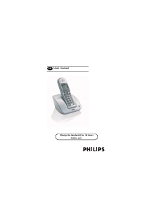 Handleiding Philips CD1302S Draadloze telefoon