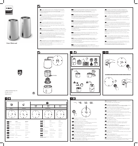 Manual Philips HU3918 Humidifier