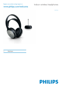 Käyttöohje Philips SHC5102 Kuuloke