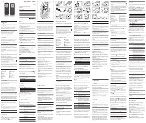 Bedienungsanleitung Philips LFH0602 Voice Tracer Diktiergerät