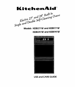 Handleiding KitchenAid KEBI141WBL1 Oven