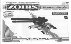 Handleiding Hasbro Zoids Buster Eagle