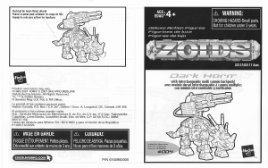 Handleiding Hasbro Zoids Dark Horn