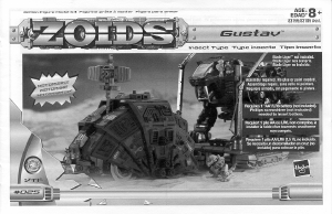 Handleiding Hasbro Zoids Gustav