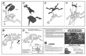 Handleiding Hasbro Zoids Saicurtis