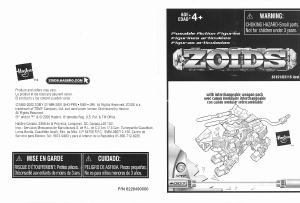 Manual de uso Hasbro Zoids Shield Liger