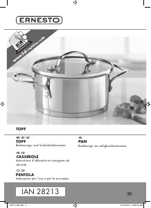 Manuale Ernesto IAN 28213 Pentola
