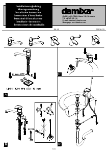 Handleiding Damixa 1002100 Kraan