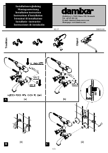 Bruksanvisning Damixa 3702100 Blandare