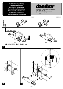 Hướng dẫn sử dụng Damixa 5794230 Vòi nước