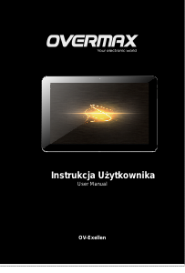 Bruksanvisning Overmax Exellen Tablet