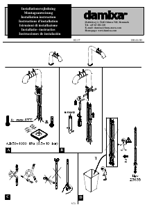 Manual Damixa 7300000 Robinet