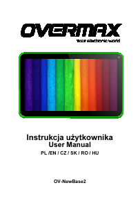 Instrukcja Overmax NewBase 2 Tablet