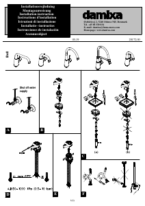 Manuale Damixa 9081700 Rubinetto