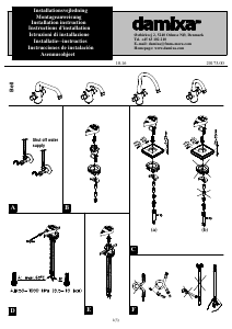 Bedienungsanleitung Damixa 9096700 Wasserhahn