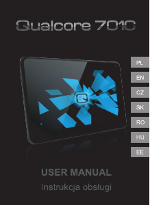 Bruksanvisning Overmax Qualcore 7010 Tablet