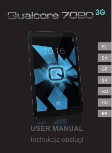 Manual Overmax Qualcore 7020 Tablet