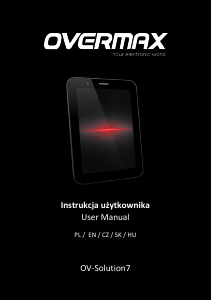 Manuál Overmax Solution 7 Tablet
