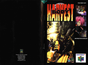 Bruksanvisning Nintendo N64 Body Harvest