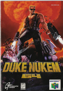 Bruksanvisning Nintendo N64 Duke Nukem 64