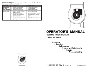 Manual Poulan PR550N21R3 Lawn Mower