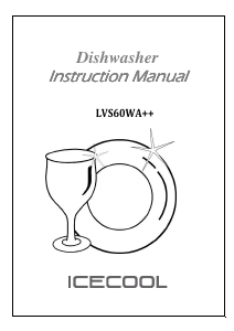 Manual de uso Icecool LVS60WA++ Lavavajillas