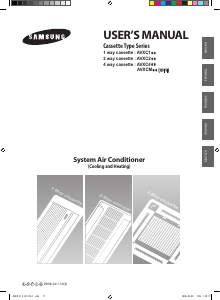 Bruksanvisning Samsung AVXC4H052B1 Luftkonditionering