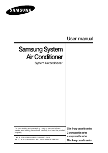 Bruksanvisning Samsung AIXCSH052B3 Luftkonditionering