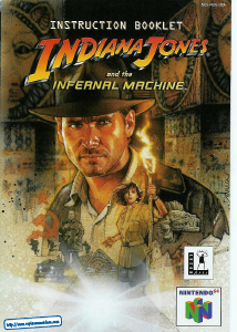 Bruksanvisning Nintendo N64 Indiana Jones and the Infernal Machine